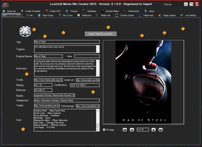 LuJoSoft Movie Nfo Creator 2015