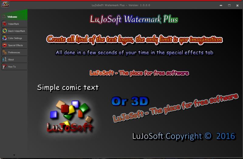 LuJoSoft Watermark Plus